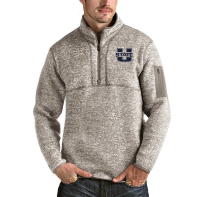 NCAA Utah State Aggies Fortune Half-Zip Pullover Jacket