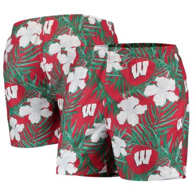 NCAA Wisconsin Badgers Swimming Trunks