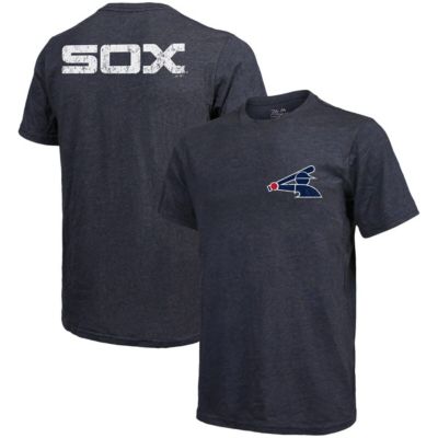 Chicago White Sox MLB Throwback Logo Tri-Blend T-Shirt