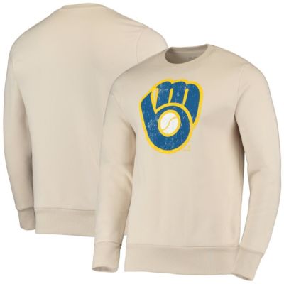 MLB Milwaukee Brewers Fleece Pullover Sweatshirt