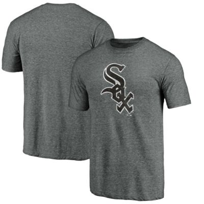 Chicago White Sox MLB Fanatics ed Weathered Official Logo Tri-Blend T-Shirt