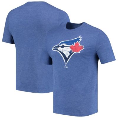 MLB Fanatics ed Toronto Jays Weathered Official Logo Tri-Blend T-Shirt