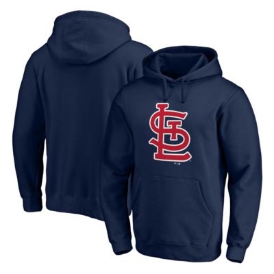 MLB Fanatics St. Louis Cardinals Official Logo Fitted Pullover Hoodie