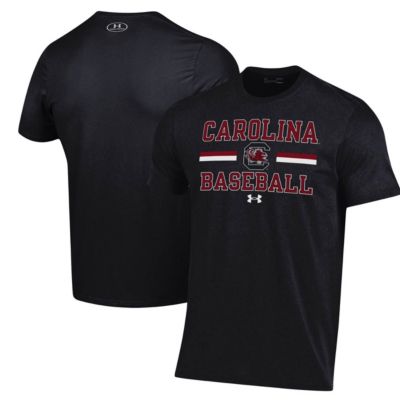 NCAA Under Armour South Carolina Gamecocks Baseball Stack Performance T-Shirt