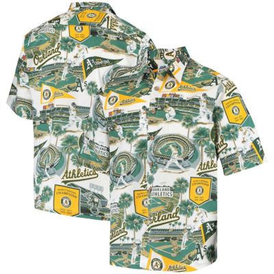 MLB Oakland Athletics Scenic Button-Up Shirt
