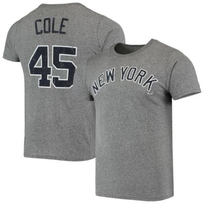 MLB Gerrit Cole ed New York Yankees Name & Number Tri-Blend T-Shirt