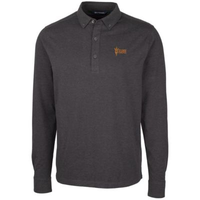 NCAA Arizona State Sun Devils Advantage Long Sleeve Polo