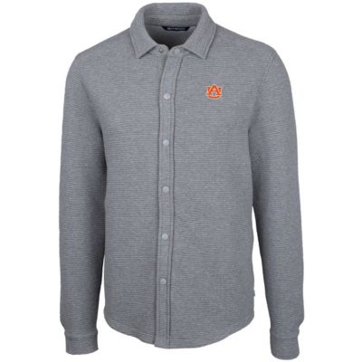 NCAA Auburn Tigers Coastal Button-Up Shirt Jacket