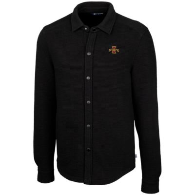 NCAA Iowa State Cyclones Coastal Button-Up Shirt Jacket