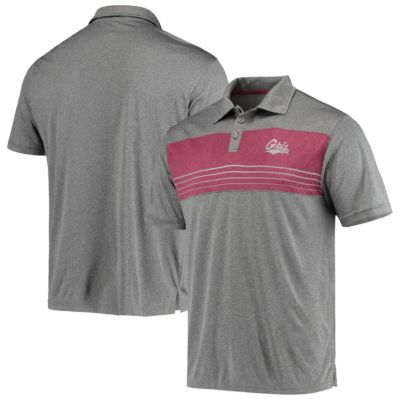 NCAA Heathered Montana Grizzlies Smithers Polo