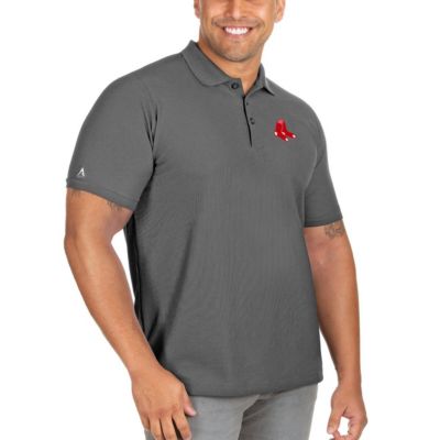 Boston Red Sox MLB Big & Tall Legacy Pique Polo