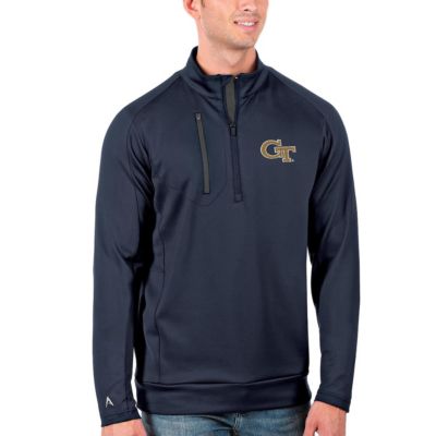 Georgia Tech Yellow Jackets NCAA Big & Tall Generation Quarter-Zip Pullover Jacket