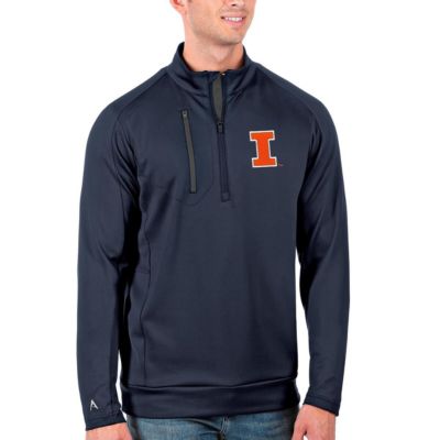 NCAA Illinois Fighting Illini Big & Tall Generation Quarter-Zip Pullover Jacket