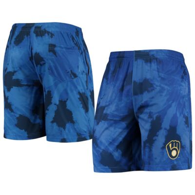 MLB Milwaukee Brewers Tie-Dye Training Shorts