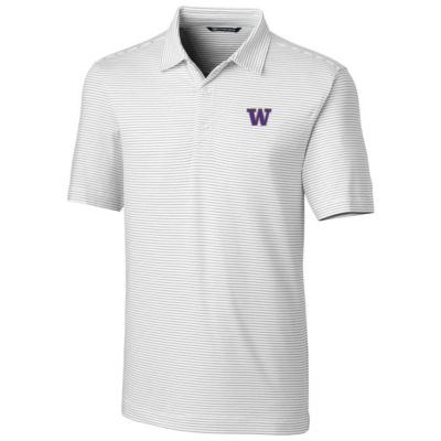 NCAA Washington Huskies Big & Tall Forge Pencil Stripe Logo Polo