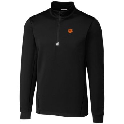 NCAA Clemson Tigers Big & Tall Traverse Half-Zip Jacket