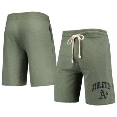 MLB Heathered Oakland Athletics Mainstream Tri-Blend Shorts