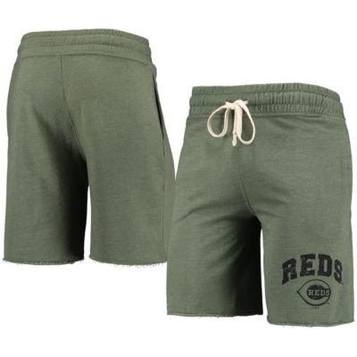 MLB Heathered Cincinnati Reds Mainstream Tri-Blend Shorts