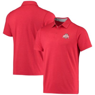 NCAA Ohio State Buckeyes Tech Trail Omni-Shade Polo