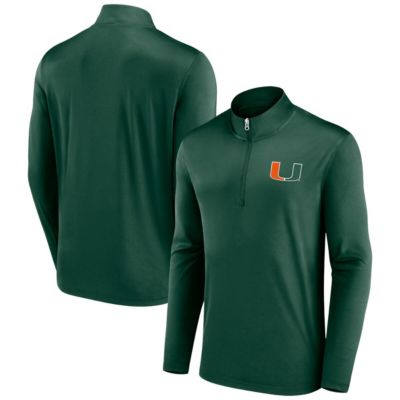 Miami (FL) Hurricanes NCAA Fanatics Underdog Mindset Quarter-Zip Top