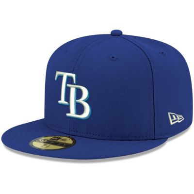 MLB Tampa Bay Rays Logo 59FIFTY Fitted Hat