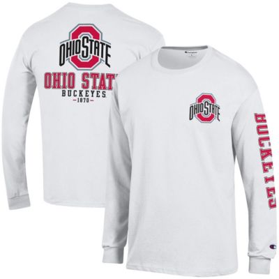 NCAA Ohio State Buckeyes Team Stack 3-Hit Long Sleeve T-Shirt