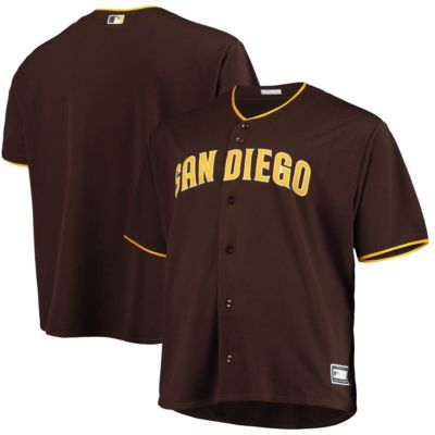 MLB Sand/Brown San Diego Padres Big & Tall Alternate Replica Team Jersey