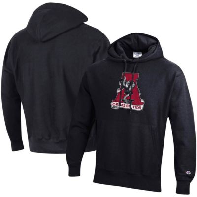 Alabama Crimson Tide NCAA Vault Logo Reverse Weave Pullover Hoodie