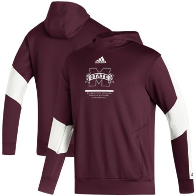 NCAA Mississippi State Bulldogs 2021 Sideline AEROREADY Hoodie