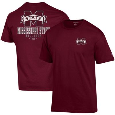 NCAA Mississippi State Bulldogs Stack 2-Hit T-Shirt