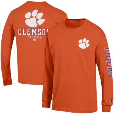 NCAA Clemson Tigers Team Stack Long Sleeve T-Shirt