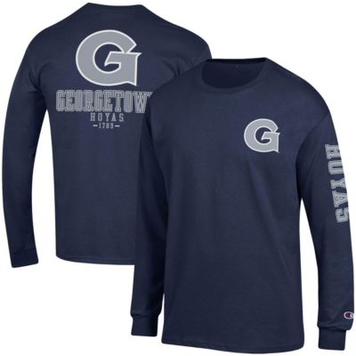NCAA Georgetown Hoyas Team Stack Long Sleeve T-Shirt
