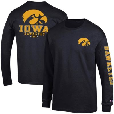 NCAA Iowa Hawkeyes Team Stack Long Sleeve T-Shirt
