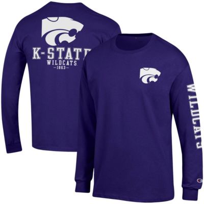 NCAA Kansas State Wildcats Team Stack Long Sleeve T-Shirt