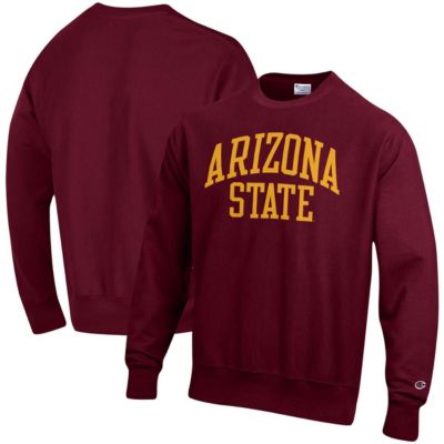 NCAA Arizona State Sun Devils Arch Reverse Weave Pullover Sweatshirt