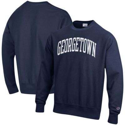 NCAA Georgetown Hoyas Arch Reverse Weave Pullover Sweatshirt