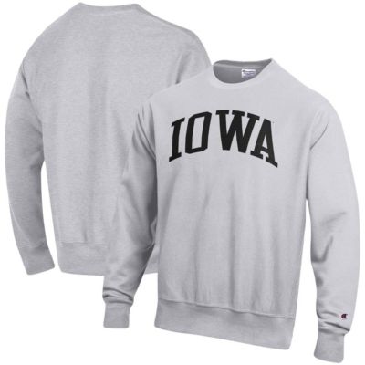 NCAA ed Iowa Hawkeyes Arch Reverse Weave Pullover Sweatshirt