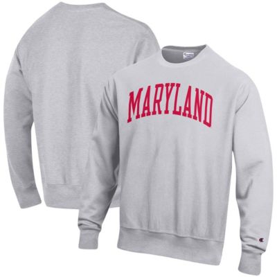 NCAA ed Maryland Terrapins Arch Reverse Weave Pullover Sweatshirt