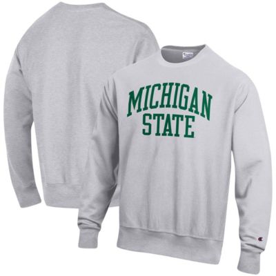 NCAA ed Michigan State Spartans Arch Reverse Weave Pullover Sweatshirt