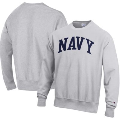 Navy Midshipmen NCAA ed Arch Reverse Weave Pullover Sweatshirt