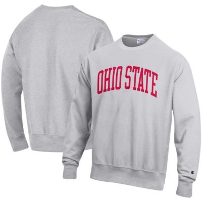 NCAA ed Ohio State Buckeyes Arch Reverse Weave Pullover Sweatshirt