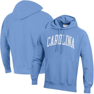 NCAA Carolina North Tar Heels Team Arch Reverse Weave Pullover Hoodie