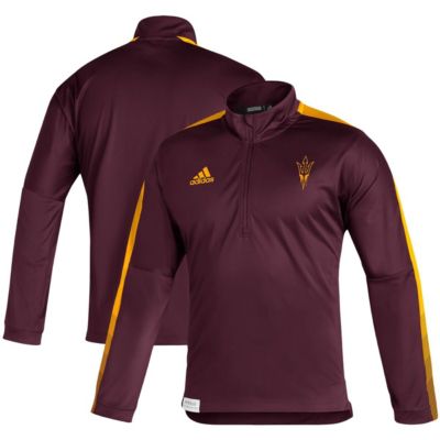 NCAA Arizona State Sun Devils 2021 Sideline Primeblue Quarter-Zip Jacket