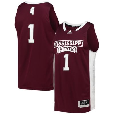 NCAA #1 Mississippi State Bulldogs Team Swingman Basketball Jersey