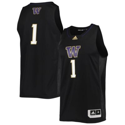 NCAA #1 Washington Huskies Swingman Basketball Jersey