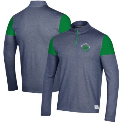 NCAA Under Armour Notre Dame Fighting Irish Gameday Tri-Blend Quarter-Zip Jacket