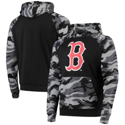 Boston Red Sox MLB Raglan Pullover Hoodie