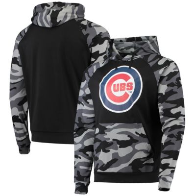 MLB Chicago Cubs Raglan Pullover Hoodie