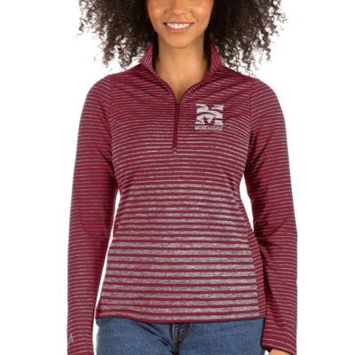 Morehouse Maroon Tigers NCAA Pace Half-Zip Pullover Jacket