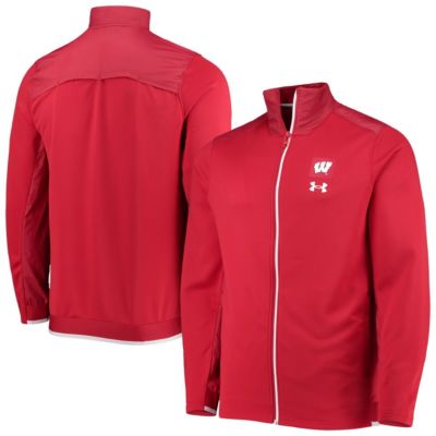 NCAA Under Armour Wisconsin Badgers 2021 Sideline Command Full-Zip Jacket